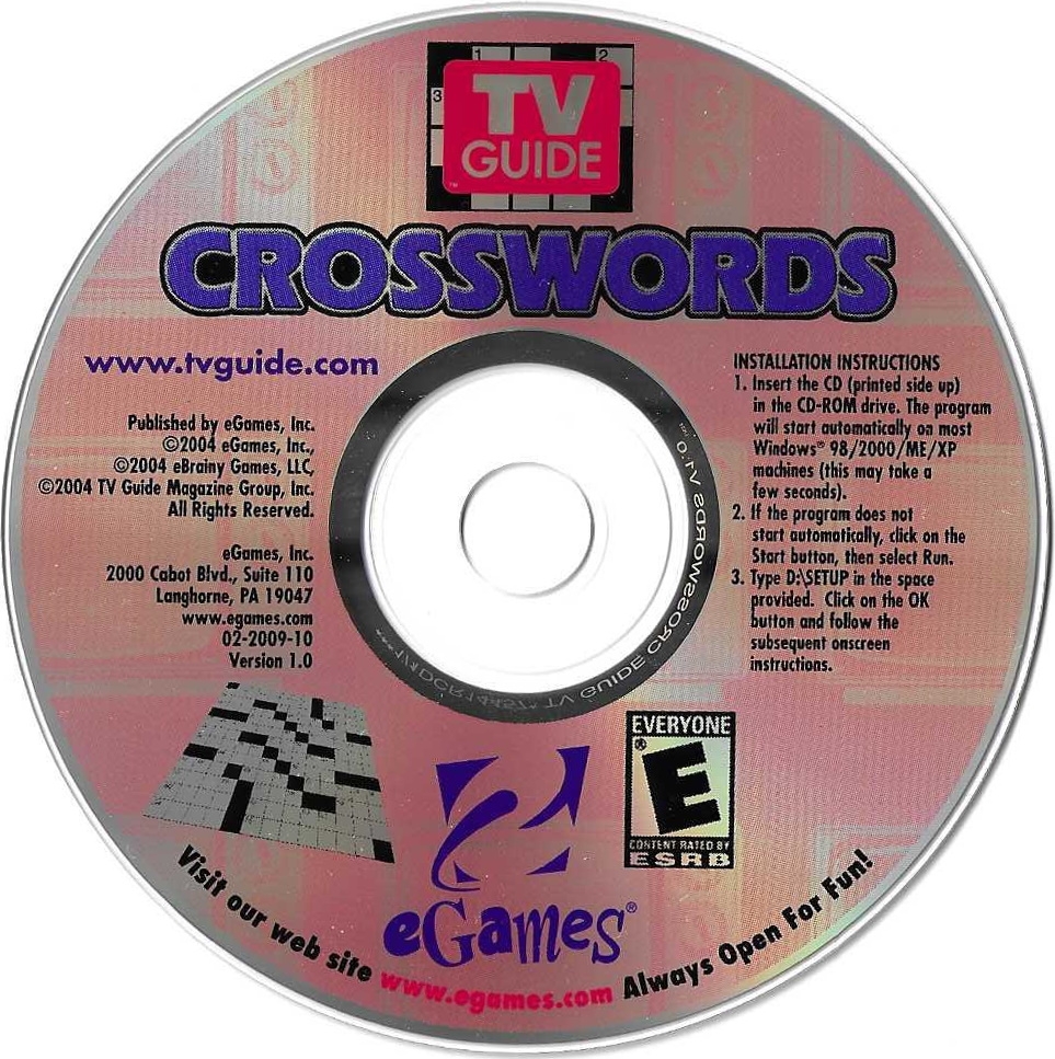 TV Guide Crosswords EGames Inc TV Guide Magazine Group Inc Free Download Borrow And Streaming Internet Archive TV Guide Crosswords EGames Inc TV Guide Magazine Group Inc Free Download Borrow And Streaming Internet Archive