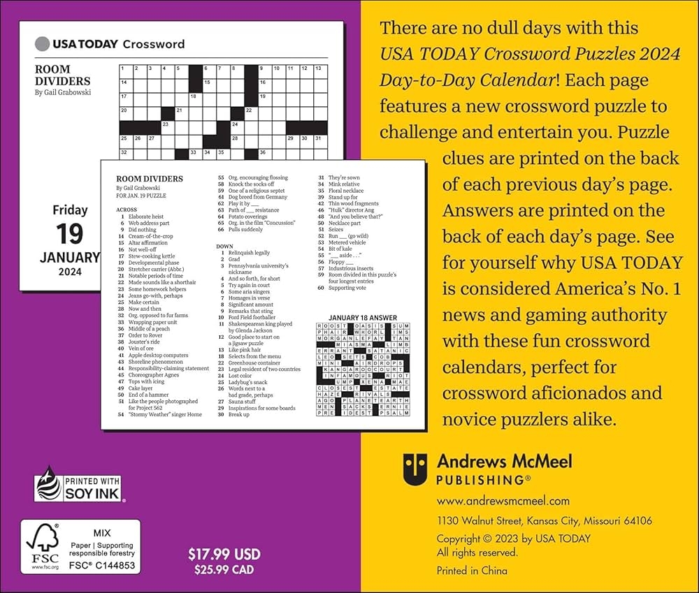 andrews mcmeel crossword today andrews mcmeel crossword today