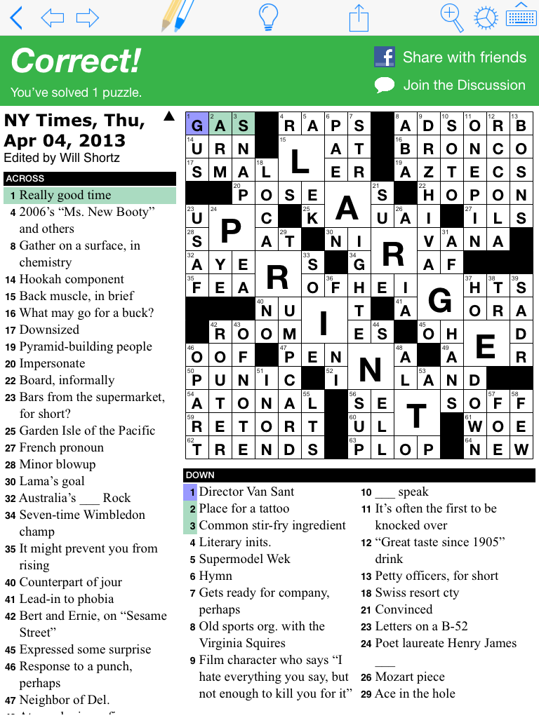 Use Puzzazz To Solve The New York Times Crossword Puzzle Use Puzzazz To Solve The New York Times Crossword Puzzle