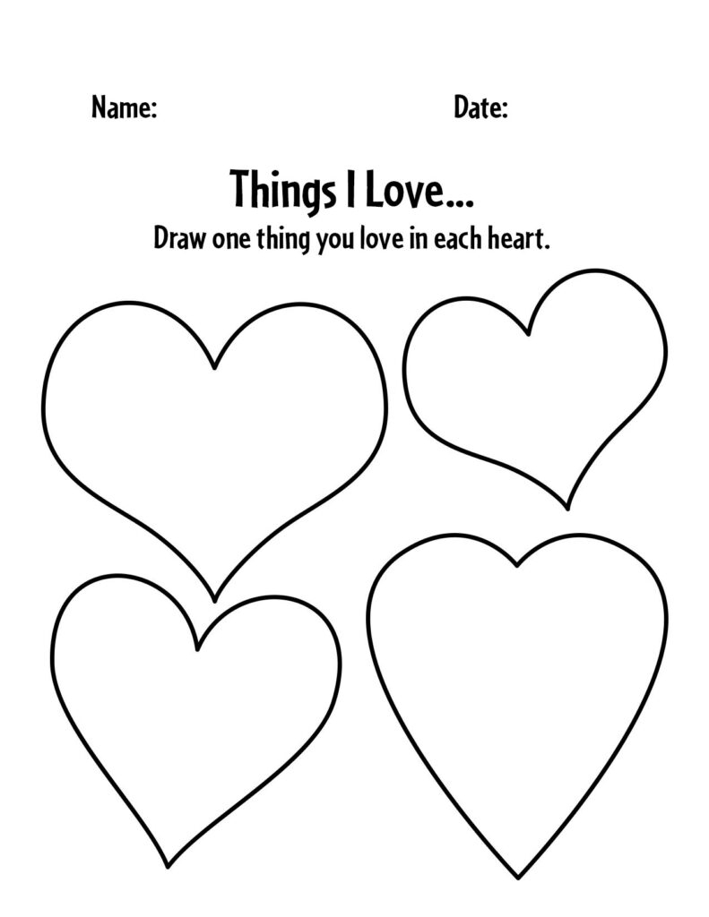 valentine s day worksheets
