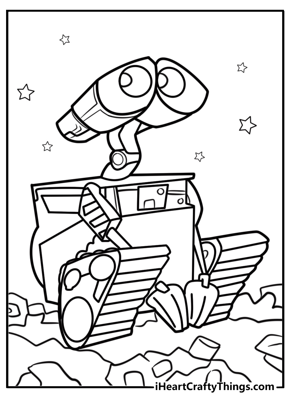 WALL E Coloring Pages 25 Printable PDF Sheets For Free