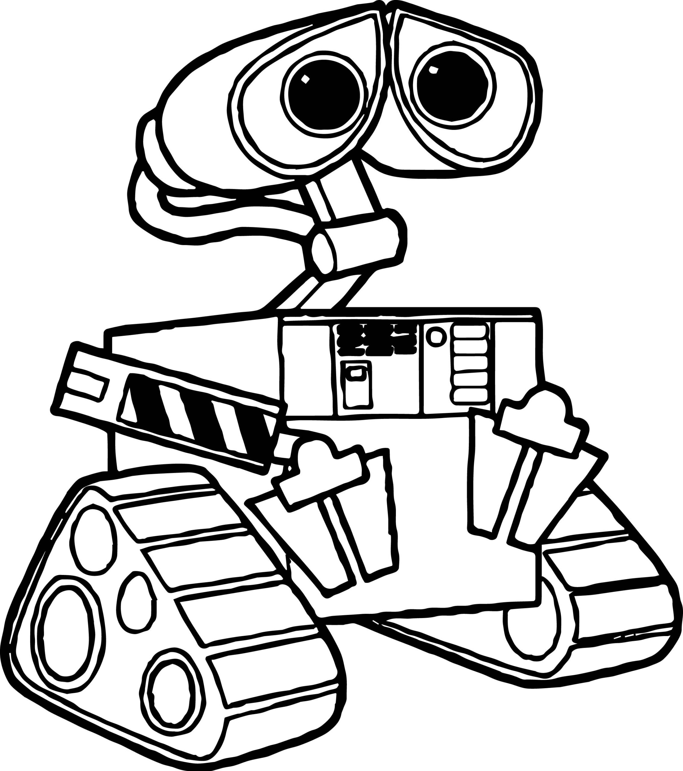 WALL E Coloring Pages Best Coloring Pages For Kids WALL E Coloring Pages Best Coloring Pages For Kids
