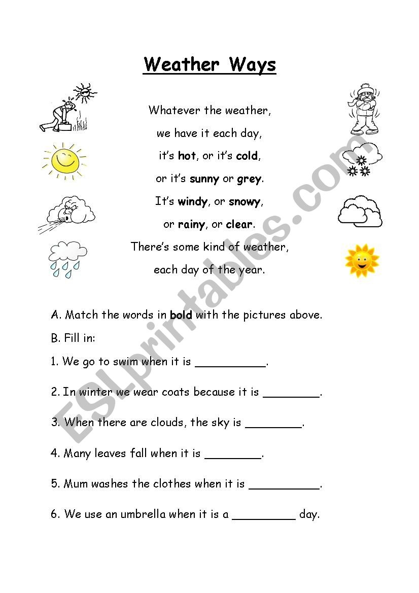 rhyming words for weather rhyming words for weather
