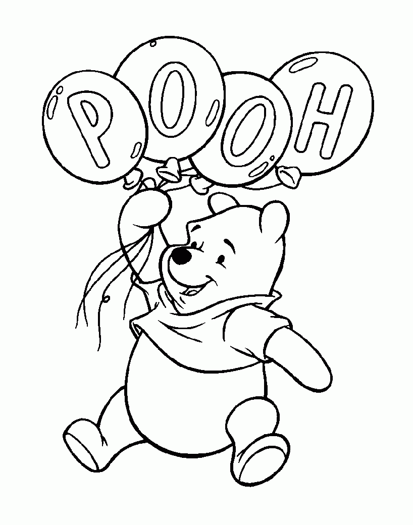 winnie the pooh coloring