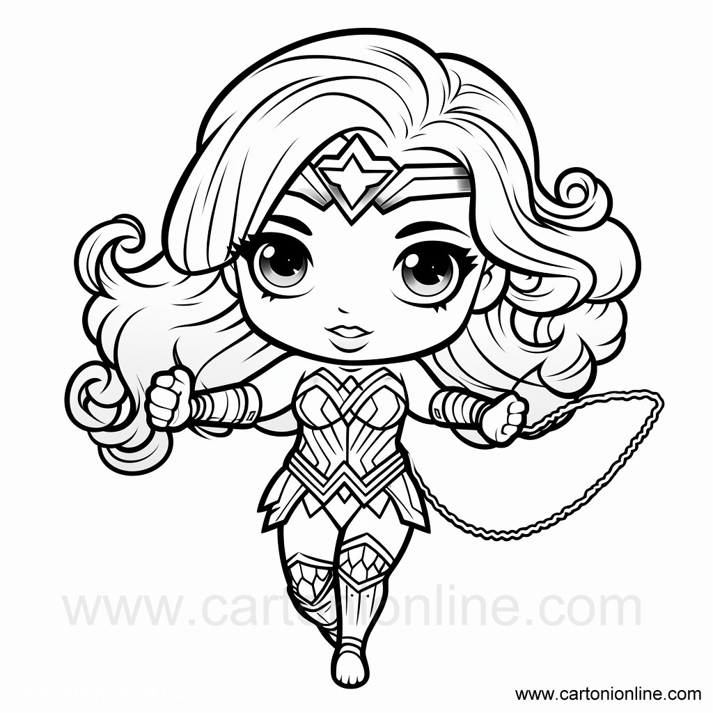 Wonder Woman 33 From Wonder Woman Coloring Page