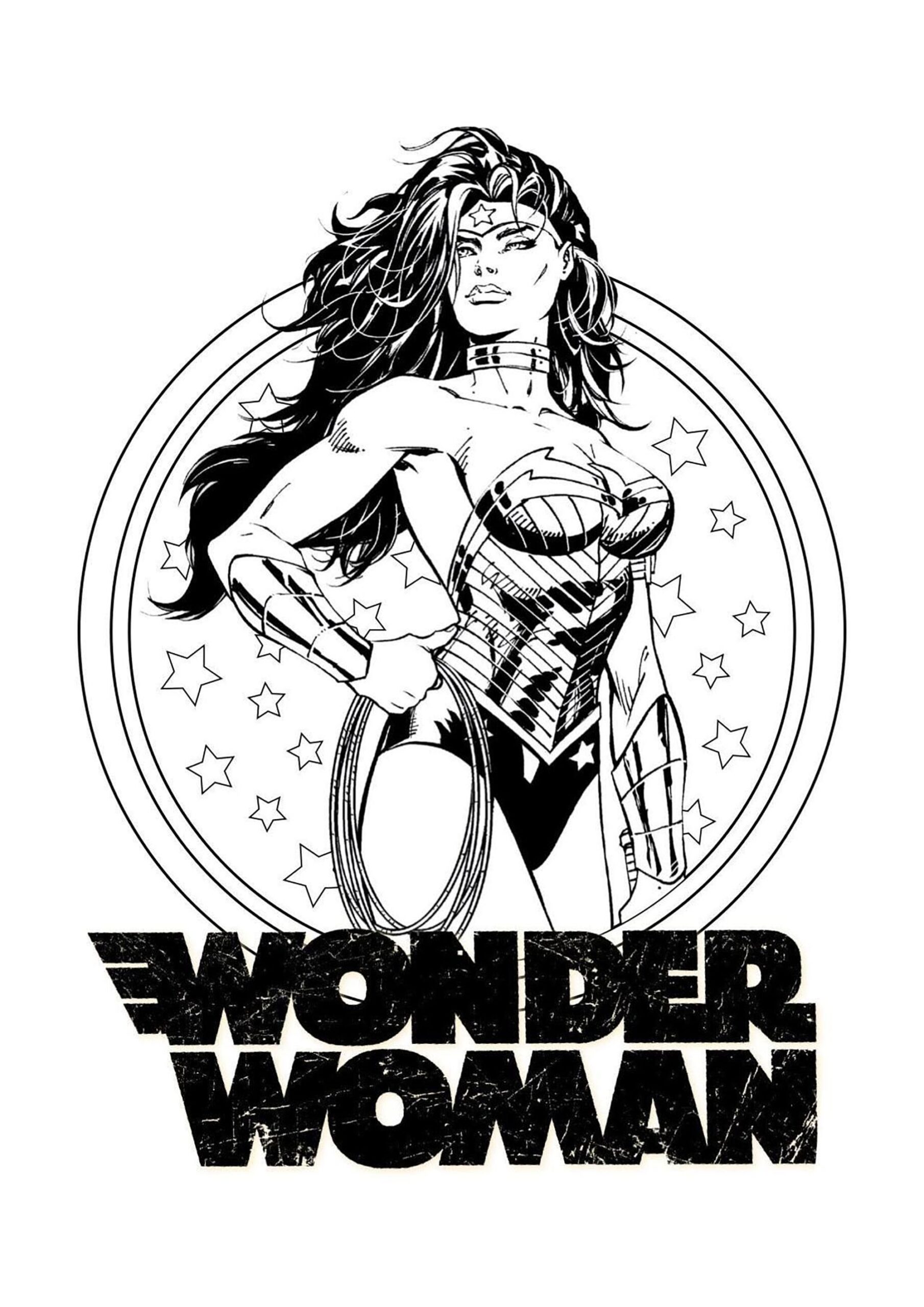 Wonder Woman Wonder Woman Coloring Pages