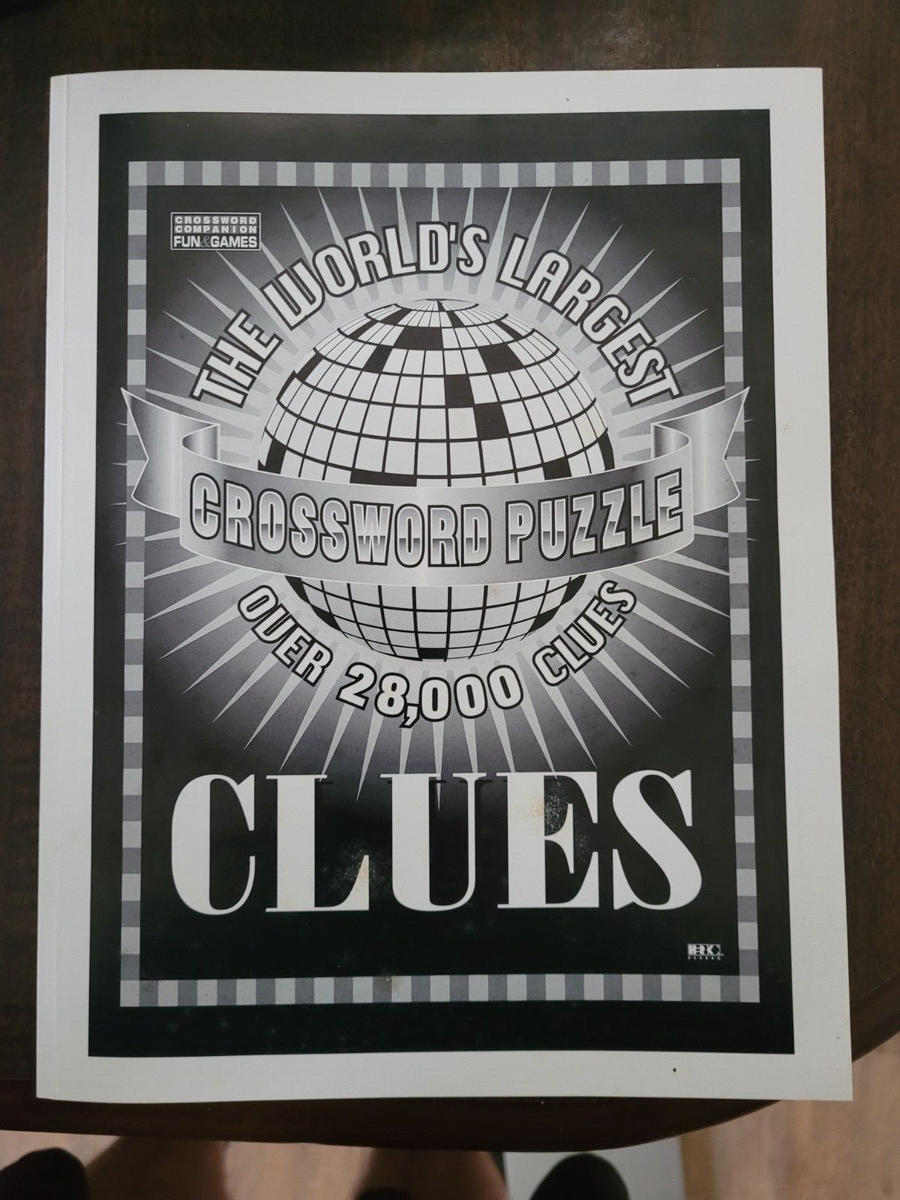 World s Largest Crossword Puzzle 7 x7 Over 28K Clues 91K Squares EBay World s Largest Crossword Puzzle 7 x7 Over 28K Clues 91K Squares EBay