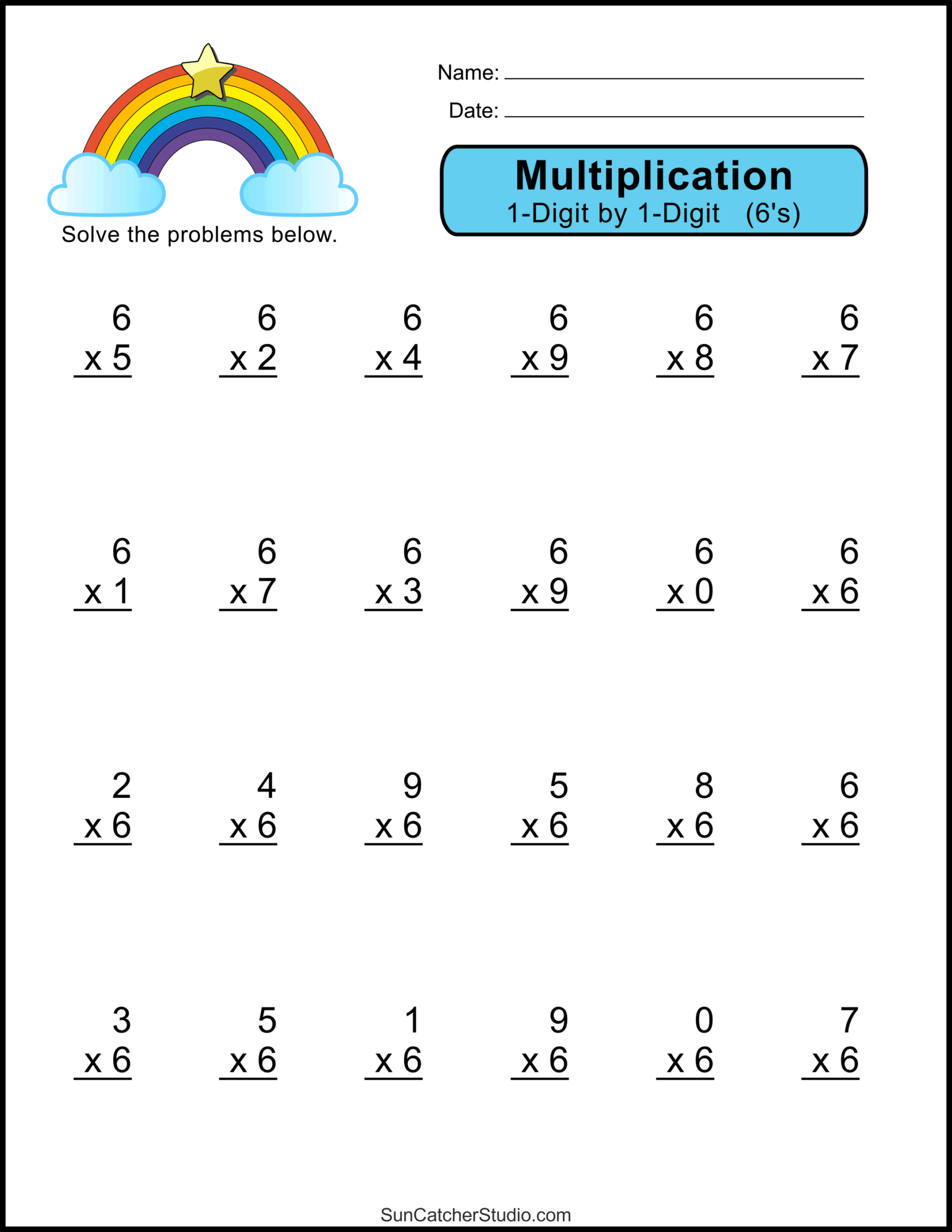 X 2 Multiplication Worksheets For 3rd Grade X 2 Multiplication Worksheets For 3rd Grade