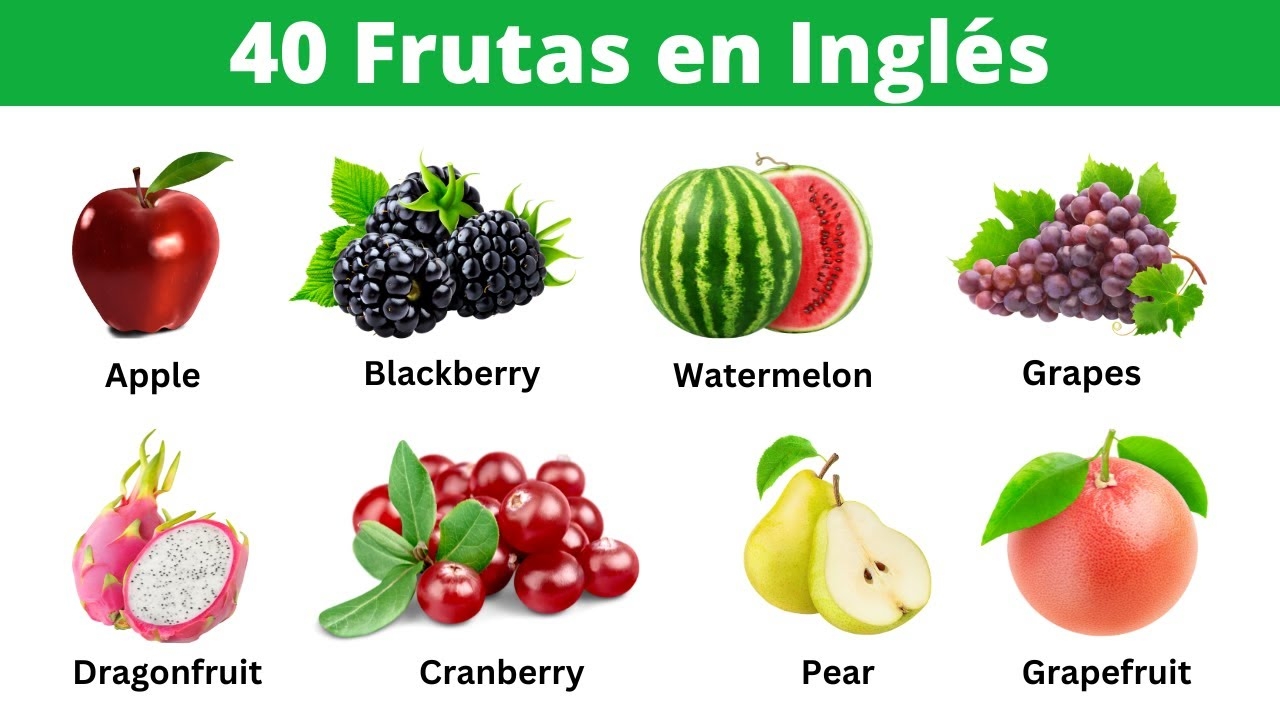 frutas en en ingles