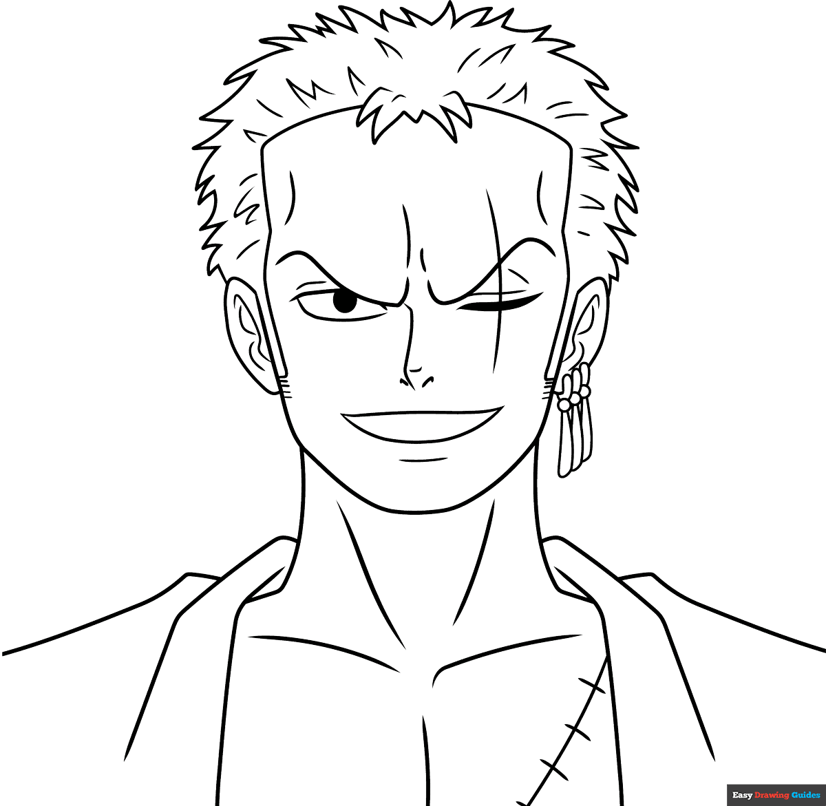 coloring pages one piece