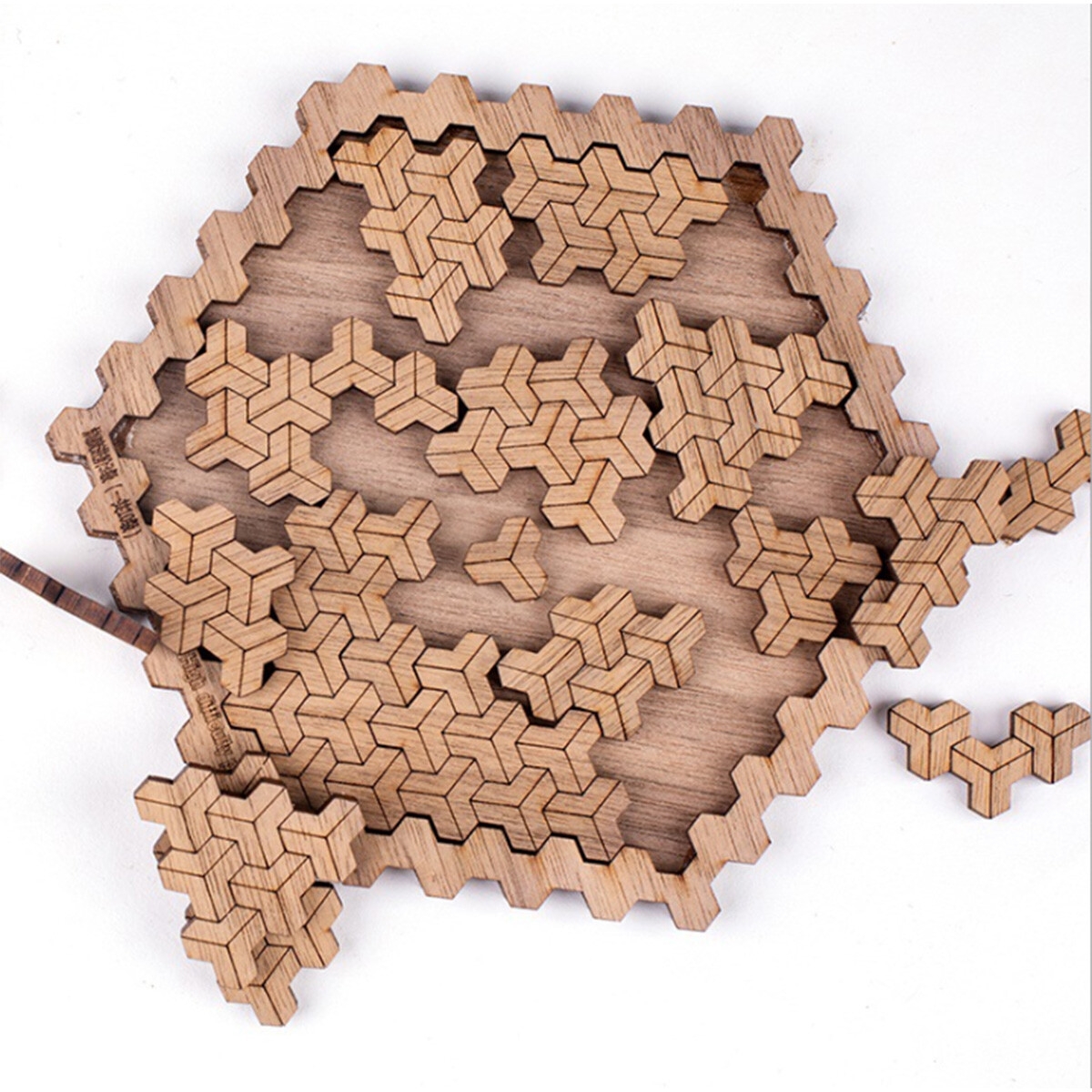 Zummy Mind Bending Wooden Jigsaw Puzzle Puzzles For Adults 24 Pcs EBay